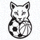 山猫直播官网Logo - 一只抽象的山猫头像
